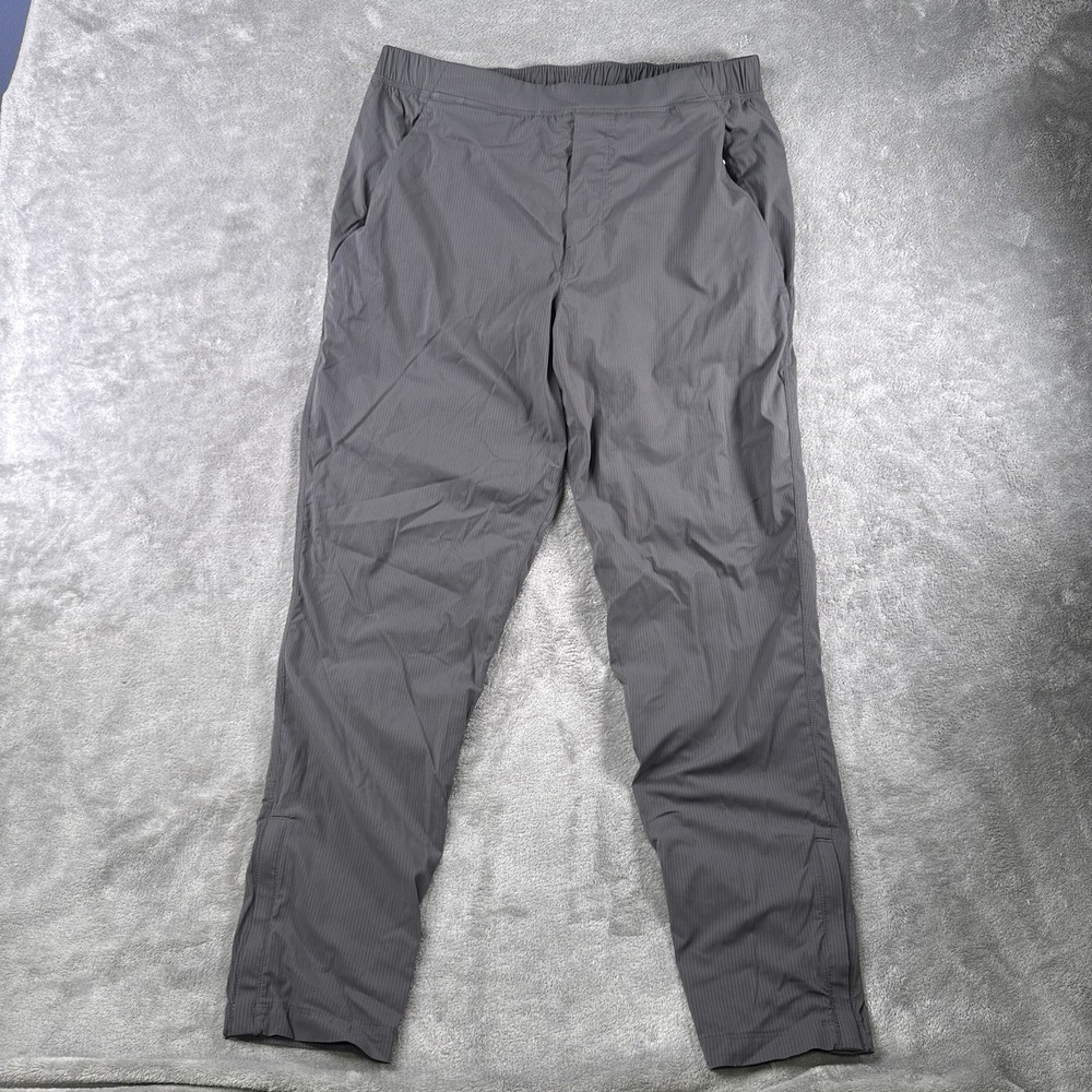 Rare Lululemon Men Post Matter Pant Size L Zip Ankle Athletic Jogger Activewear